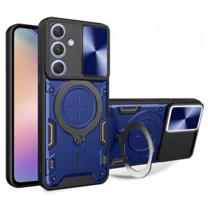 Husa pentru Samsung Galaxy A54 A546, Techsuit, CamGuard Pro, Albastra