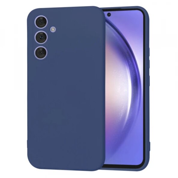Husa pentru Samsung Galaxy A54 A546, Techsuit, SoftFlex, Bleumarin
