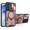 Husa pentru Samsung Galaxy A55 5G A556, Techsuit, CamGuard Pro, Roz Aurie