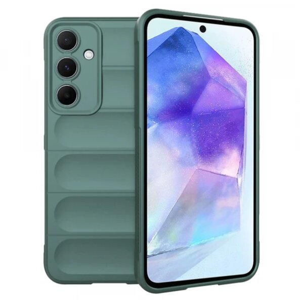 Husa pentru Samsung Galaxy A55 5G A556, Techsuit, Magic Shield, Verde