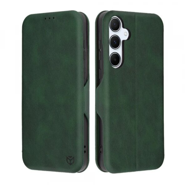 Husa pentru Samsung Galaxy A55 5G A556, Techsuit, Safe Wallet Plus, Verde