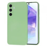 Husa pentru Samsung Galaxy A55 5G A556, Techsuit, SoftFlex, Verde