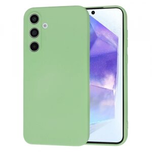 Husa pentru Samsung Galaxy A55 5G A556, Techsuit, SoftFlex, Verde