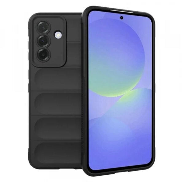 Husa pentru Samsung Galaxy A56 A566 / A36 A366, Techsuit, Magic Shield, Neagra