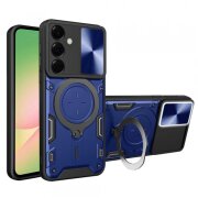 Husa pentru Samsung Galaxy A56 A566, Techsuit, CamGuard Pro, Albastra