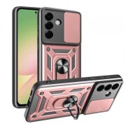 Husa pentru Samsung Galaxy A56 A566, Techsuit, CamShield, Roz