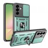 Husa pentru Samsung Galaxy A56 A566, Techsuit, CamShield, Verde