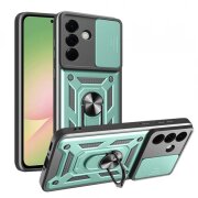 Husa pentru Samsung Galaxy A56 A566, Techsuit, CamShield, Verde