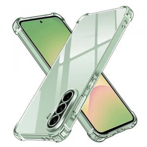 Husa pentru Samsung Galaxy A56 A566, Techsuit, Shockproof Clear, Transparenta