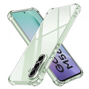 Husa pentru Samsung Galaxy M56 M566, Techsuit, Shockproof Clear, Transparenta