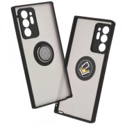 Husa pentru Samsung Galaxy Note 20 Ultra 5G N986 / Note 20 Ultra N985, Techsuit, Glinth, Neagra