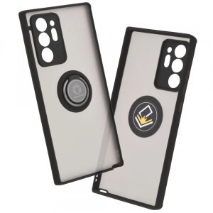 Husa pentru Samsung Galaxy Note 20 Ultra 5G N986 / Note 20 Ultra N985, Techsuit, Glinth, Neagra