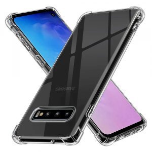 Husa pentru Samsung Galaxy S10 G973, Techsuit, Shockproof Clear, Transparenta