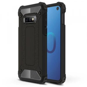 Husa pentru Samsung Galaxy S10e G970, Techsuit, Hybrid Armor, Neagra