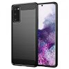 Husa pentru Samsung Galaxy S20 5G G981 / S20 G980, Techsuit, Carbon, Neagra