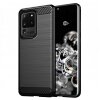 Husa pentru Samsung Galaxy S20 Ultra 5G G988 / S20 Ultra G988, Techsuit, Carbon, Neagra