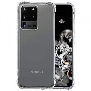 Husa pentru Samsung Galaxy S20 Ultra 5G G988 / S20 Ultra G988, Techsuit, Shockproof Clear, Transparenta