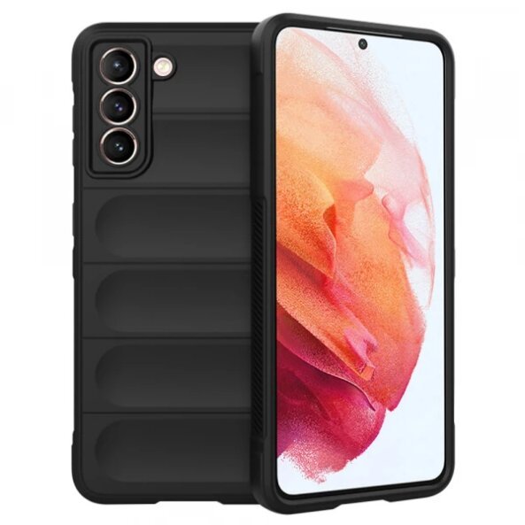 Husa pentru Samsung Galaxy S21 5G G991, Techsuit, Magic Shield, Neagra