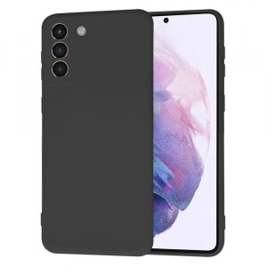 Husa pentru Samsung Galaxy S21+ 5G G996, Techsuit, SoftFlex, Neagra