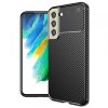 Husa pentru Samsung Galaxy S21 FE 5G G990, Techsuit, CarbonFiber, Neagra