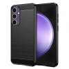 Husa pentru Samsung Galaxy S23 FE S711, Techsuit, Carbon, Neagra