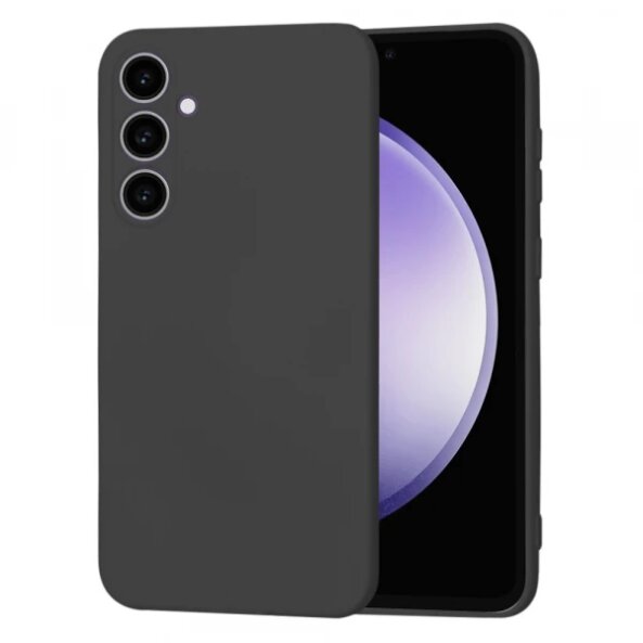 Husa pentru Samsung Galaxy S23 FE S711, Techsuit, SoftFlex, Neagra