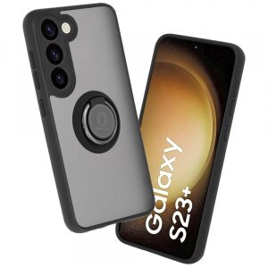 Husa pentru Samsung Galaxy S23+ S916, Techsuit, Glinth, Neagra