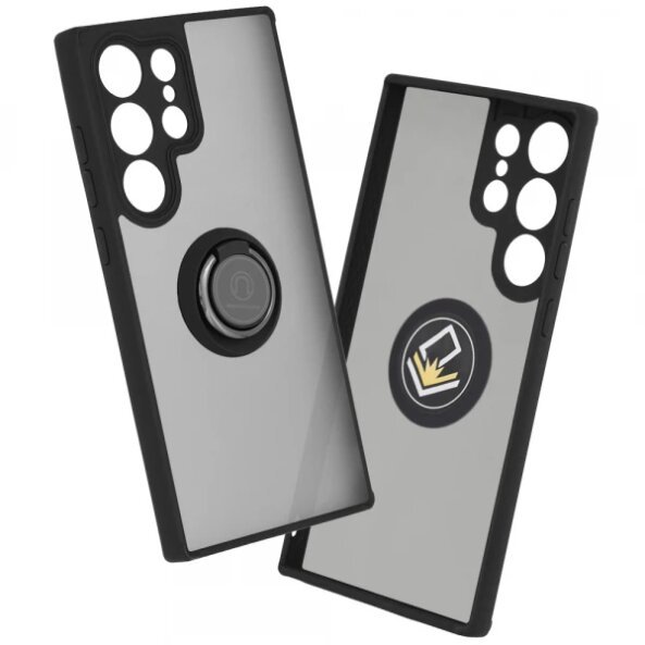 Husa pentru Samsung Galaxy S23 Ultra S918, Techsuit, Glinth, Neagra