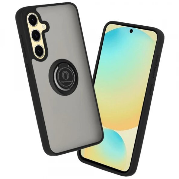 Husa pentru Samsung Galaxy S24 FE S721, Techsuit, Glinth, Neagra