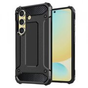 Husa pentru Samsung Galaxy S24 FE S721, Techsuit, Hybrid Armor, Neagra