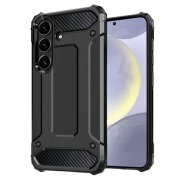 Husa pentru Samsung Galaxy S24 S921, Techsuit, Hybrid Armor, Neagra