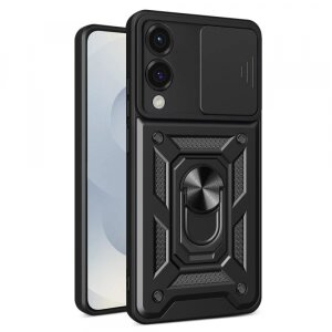 Husa pentru Samsung Galaxy S25 Edge S937, Techsuit, CamShield, Neagra