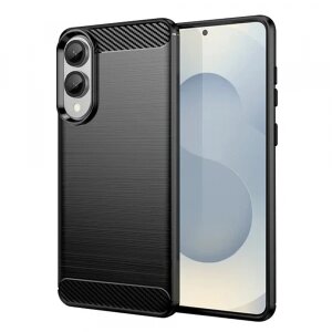 Husa pentru Samsung Galaxy S25 Edge S937, Techsuit, Carbon, Neagra