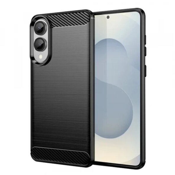 Husa pentru Samsung Galaxy S25 Edge S937, Techsuit, Carbon, Neagra