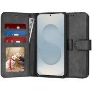 Husa pentru Samsung Galaxy S25 Edge S937, Techsuit, Diary Book, Neagra