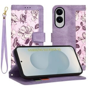 Husa pentru Samsung Galaxy S25 Edge S937, Techsuit, FlipCraft, Mov