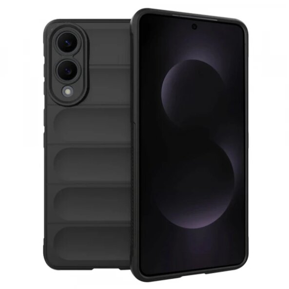 Husa pentru Samsung Galaxy S25 Edge S937, Techsuit, Magic Shield, Neagra