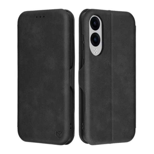 Husa pentru Samsung Galaxy S25 Edge S937, Techsuit, Safe Wallet Plus, Neagra