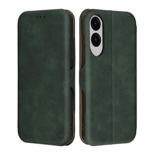 Husa pentru Samsung Galaxy S25 Edge S937, Techsuit, Safe Wallet Plus, Verde