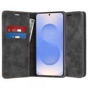 Husa pentru Samsung Galaxy S25 S931, Techsuit, Confy, Neagra