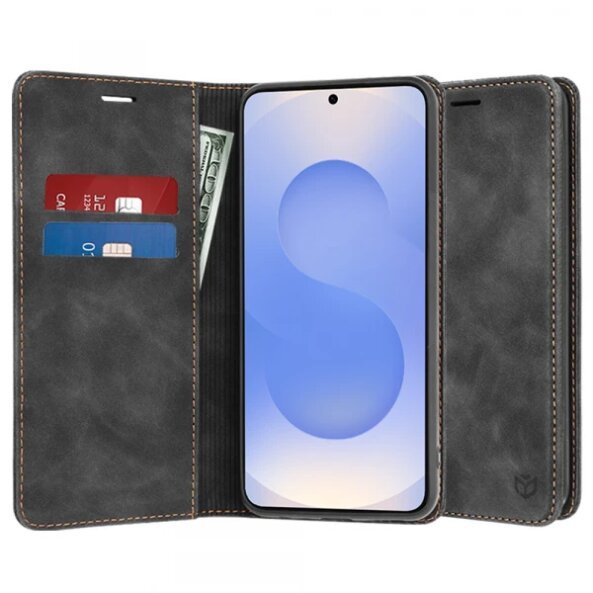 Husa pentru Samsung Galaxy S25 S931, Techsuit, Confy, Neagra