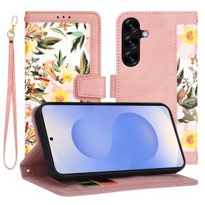 Husa pentru Samsung Galaxy S25 S931, Techsuit, FlipCraft, Roz