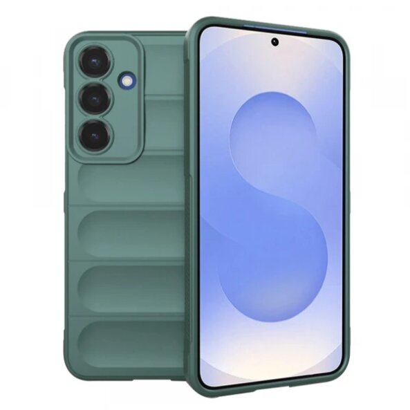 Husa pentru Samsung Galaxy S25 S931, Techsuit, Magic Shield, Verde