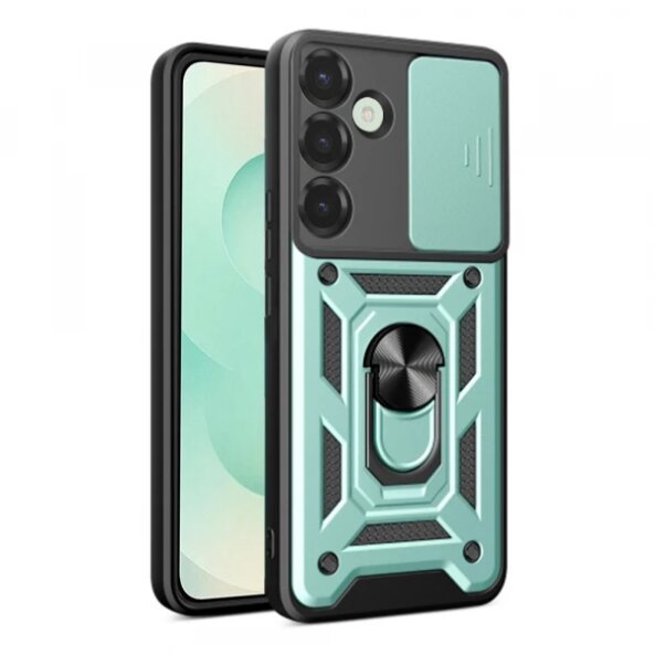 Husa pentru Samsung Galaxy S25+ S936, Techsuit, CamShield, Verde