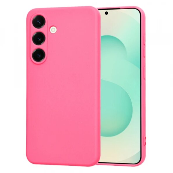 Husa pentru Samsung Galaxy S25+ S936, Techsuit, SoftFlex, Roz Inchis