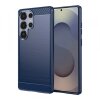 Husa pentru Samsung Galaxy S25 Ultra S938, Techsuit, Carbon, Albastra