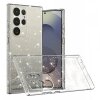 Husa pentru Samsung Galaxy S25 Ultra S938, Techsuit, SparkleSkin, Transparenta