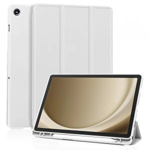 Husa pentru Samsung Galaxy Tab A9+, Techsuit, Flex Trifold, Gri