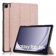 Husa pentru Samsung Galaxy Tab A9+, Techsuit, FoldPro, Roz