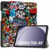 Husa pentru Samsung Galaxy Tab A9, Techsuit, FoldPro Urban Vibe, Multicolor